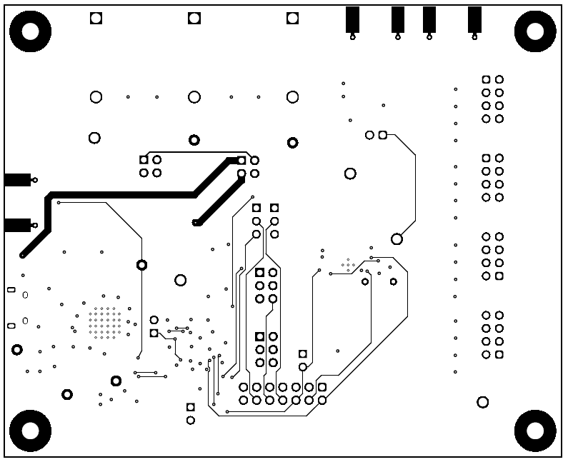 DAC80516EVM DAC80516EVM PCB 底层布局