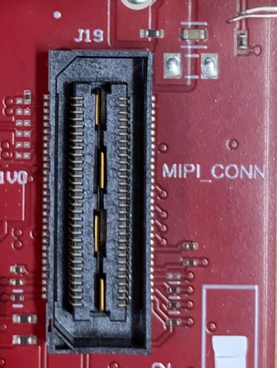 AWR2944EVM, AWR2944PEVM  60 引脚 MIPI 连接器