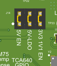 TPS25772Q1EVM-CD-150 J14 电源控制接头