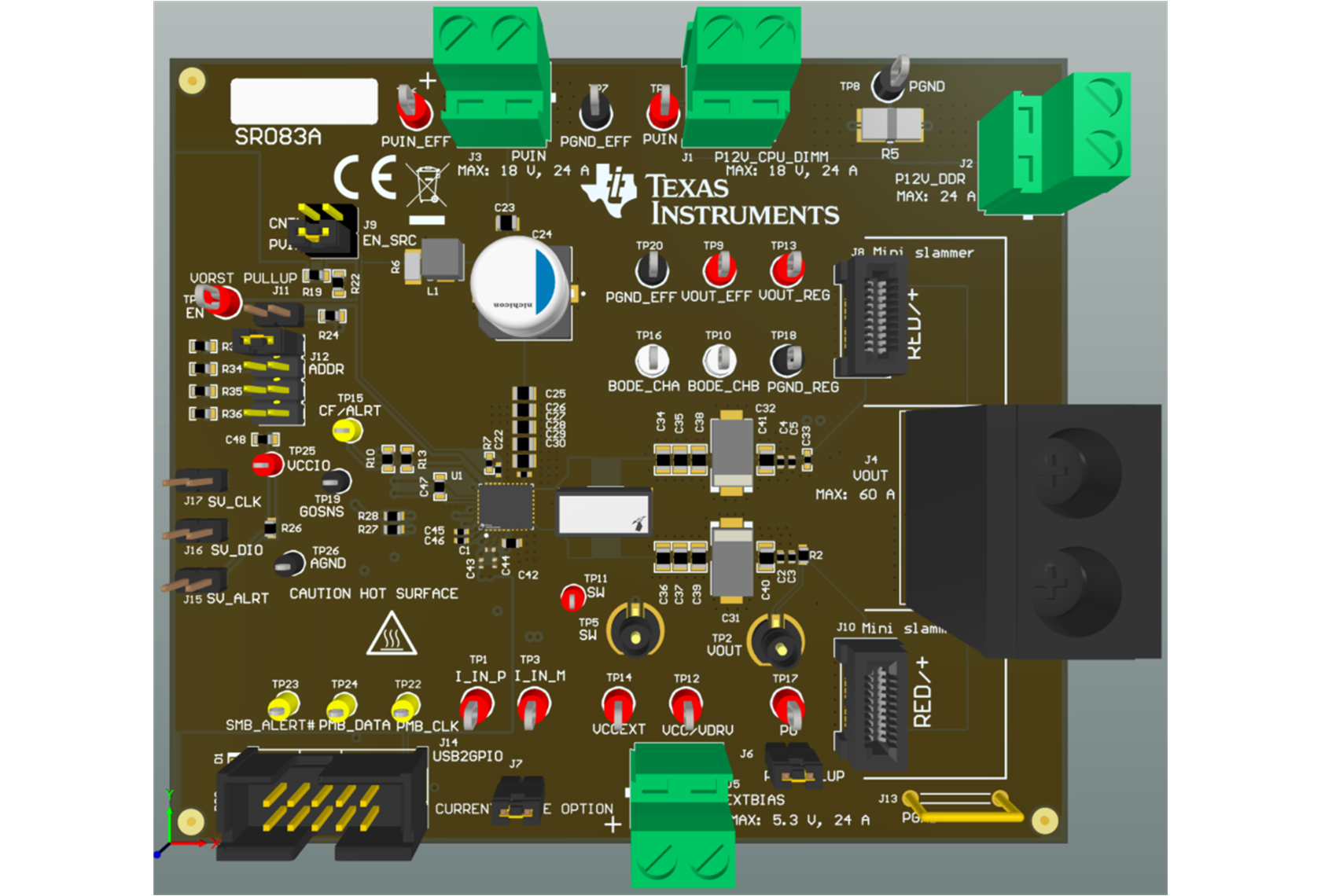 TPS544E27EVM EVM 用户接口