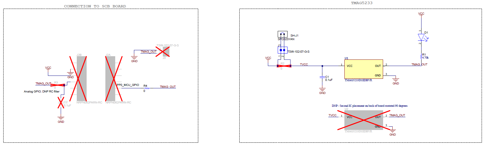 TMAG5233EVM TMAG5133EVM TMAG5233EVM 原理图