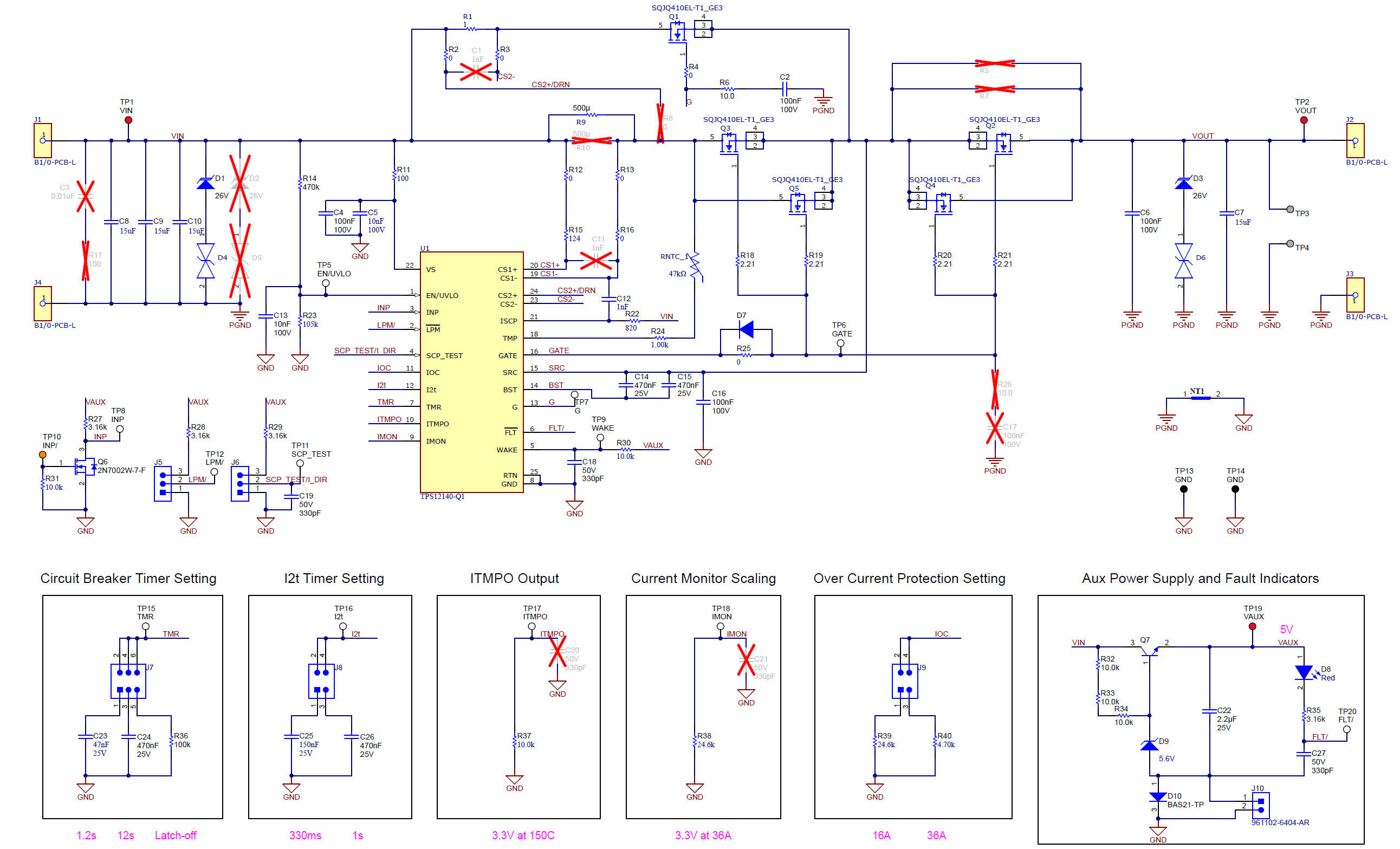 TPS1214Q1EVM TPS1214Q1EVM 原理图