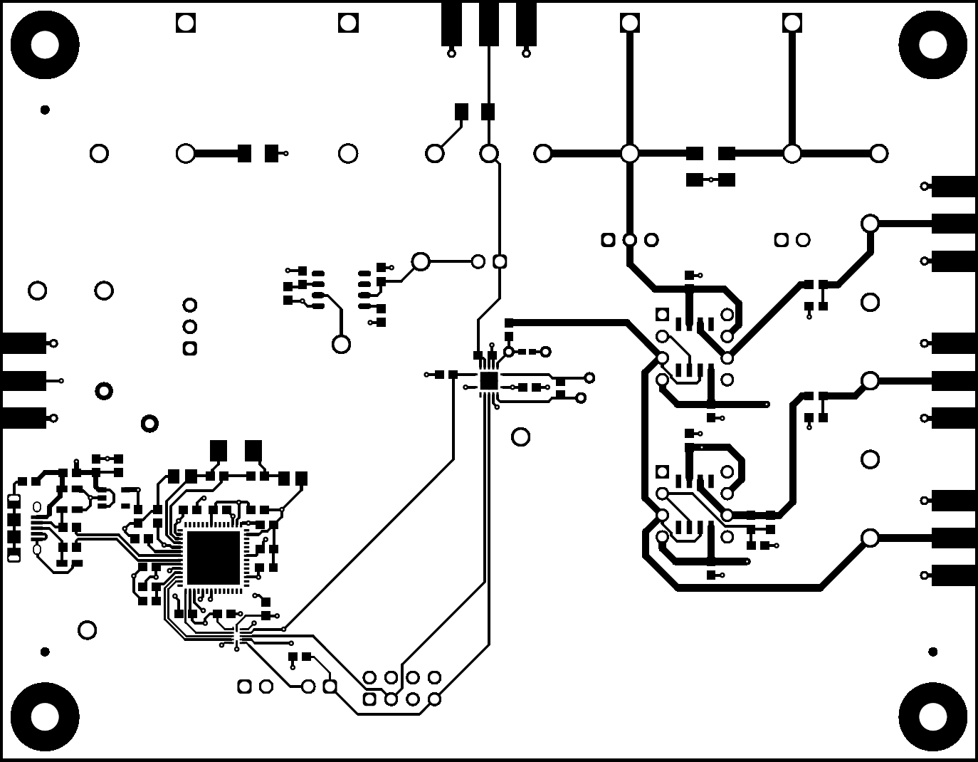 DAC883xEVM DAC8831EVM PCB 顶层布局