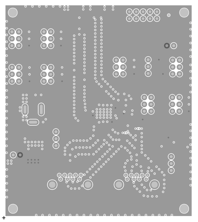 TUSB1021Q1-EVM TUSB1021Q1-EVM PCB 第 3 层（电源）