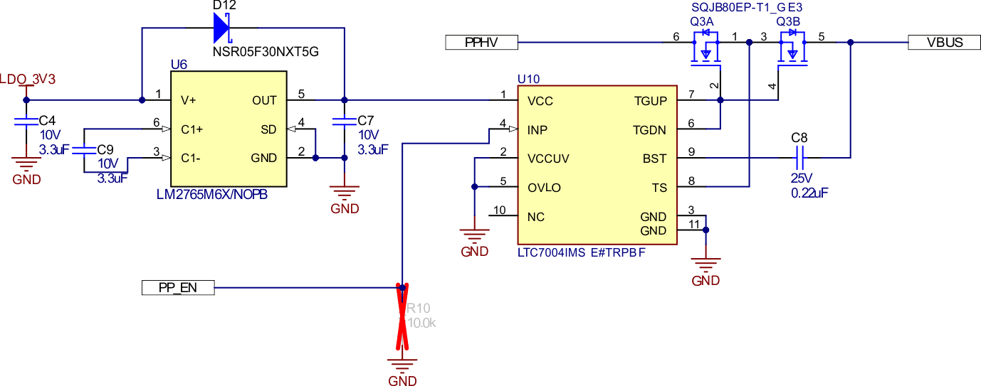 TPS26750EVM 双向电源路径