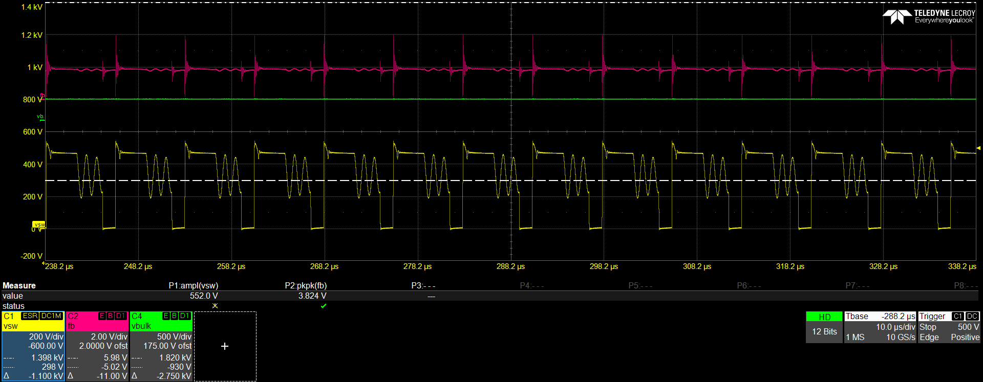 UCG28826EVM-093 230Vac/65W（140kHz 频率/Vfb - 1.9V）