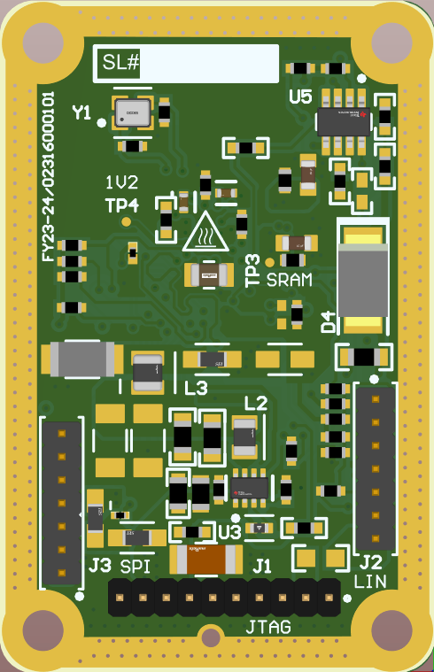 TIDEP-01036 PCB 底视图