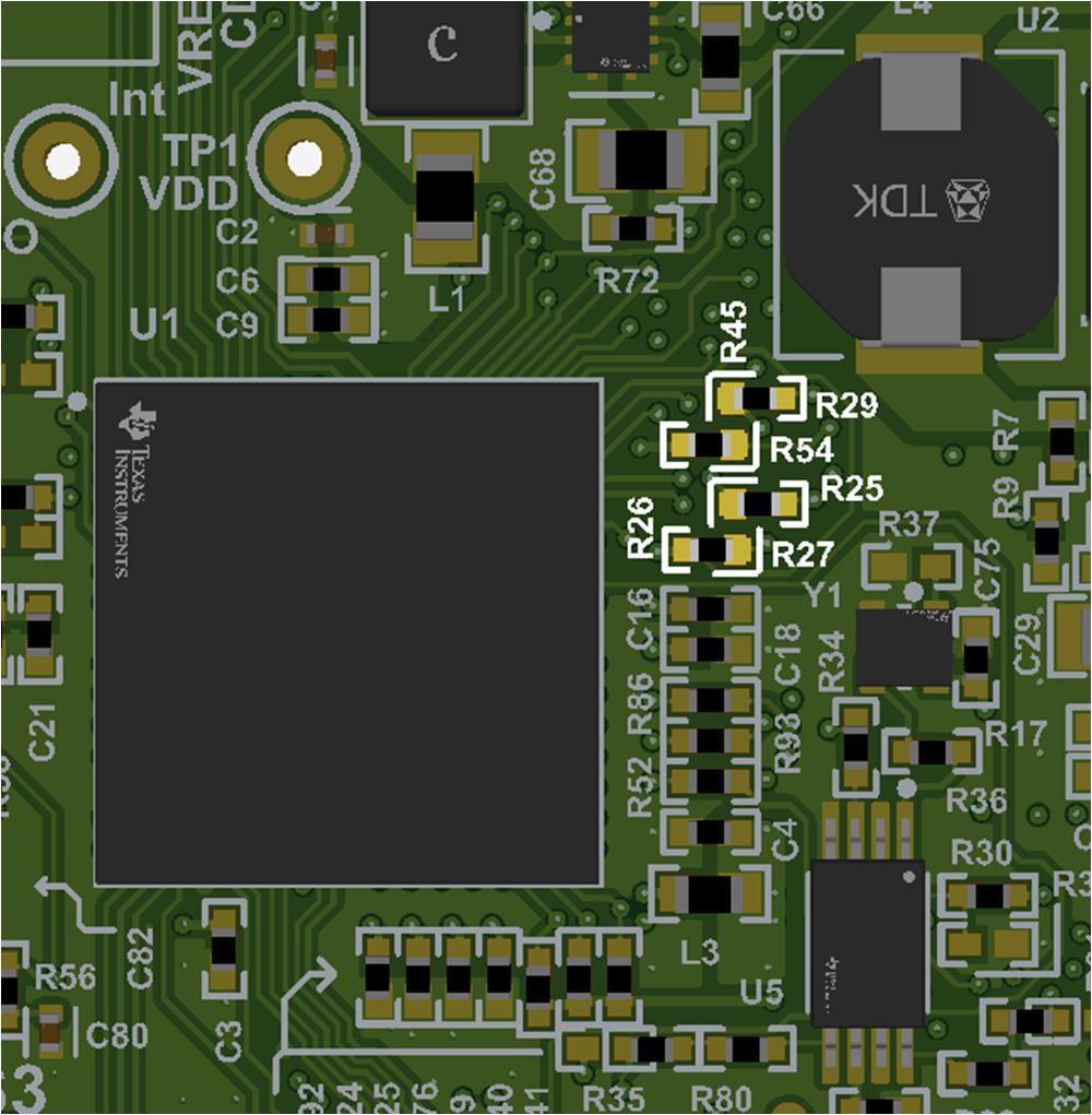 F29H85X-SOM-EVM MCAN-A 引导选择电阻器位置