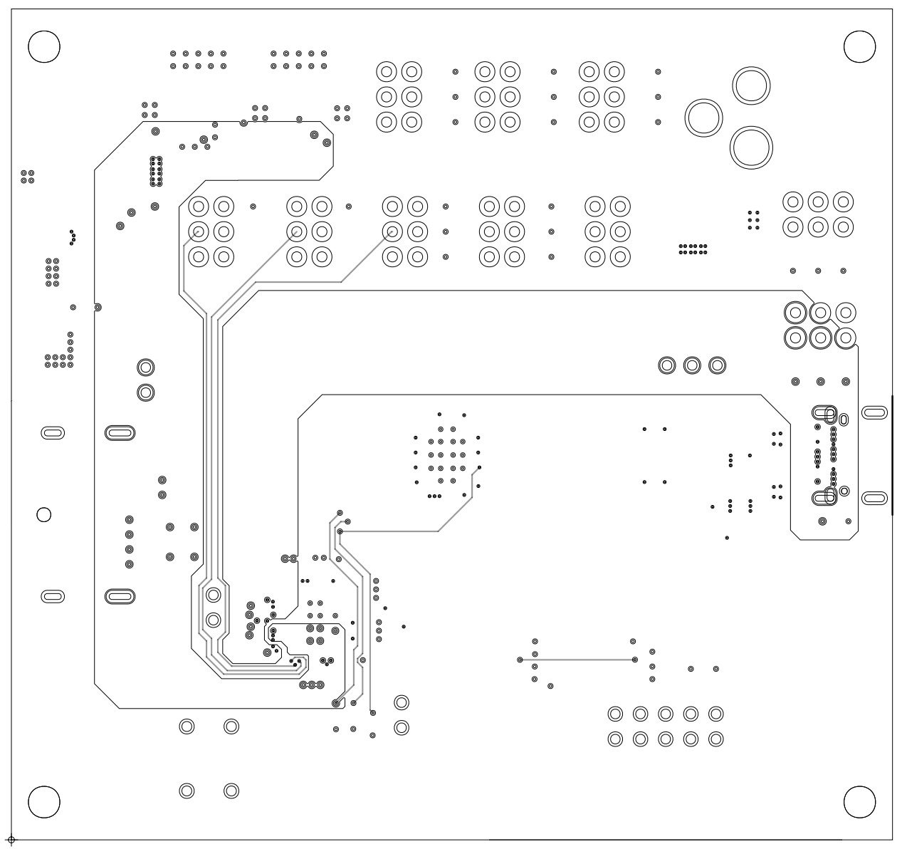 TUSB5461Q1-EVM TUSB5461-Q1 EVM PCB 第 4 层（信号）