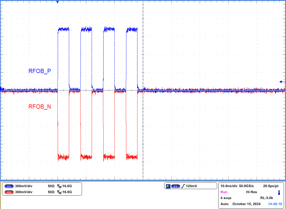 LMX2624SPEVM SYSREF 脉冲生成