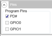 LMK5C33216AEVM SYSREF 的 GPIO 引脚选择