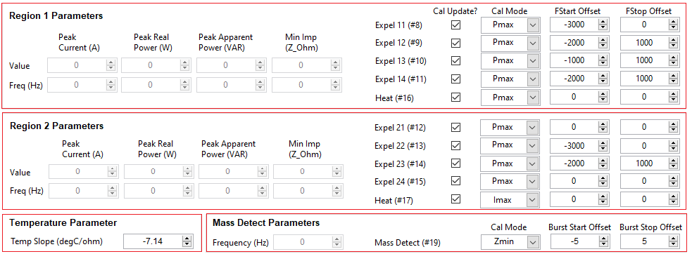 ULC1001 DRV2901 ULC1001-DRV-FL-EVM ULC1001-DRV290XEVM 校准设置和参数